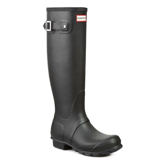 Kalosze Hunter Womens Org Tall WFT1000RMA Czarny Hunter 42 wyprzedaż eobuwie.pl