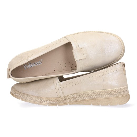 Espadryle damskie Pollonus płaskie bez zapięcia 