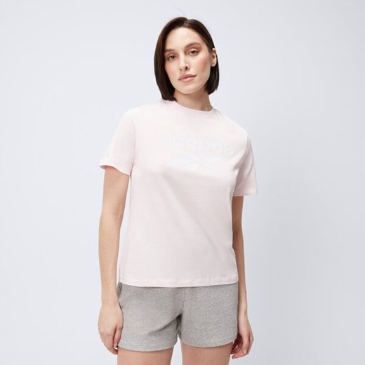 reebok t-shirt identity big logo tee 100228374 ze sklepu 50style.pl w kategorii Bluzki damskie - zdjęcie 180245400