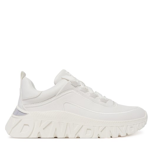 DKNY buty sportowe damskie sneakersy płaskie wiązane 