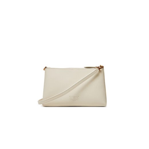Listonoszka Pinko matowa na ramię biała elegancka 