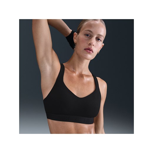 Damski regulowany stanik sportowy z wkładkami Nike Indy High Support - Czerń Nike XL Nike poland