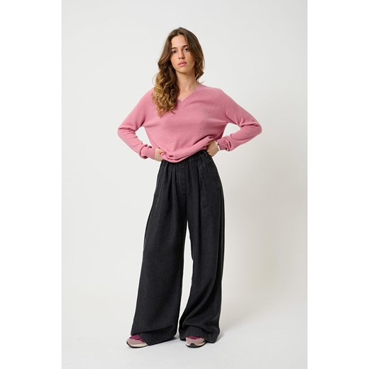 AUTHENTIC CASHMERE Kaszmirowy sweter &quot;Savannah&quot; w kolorze jasnoróżowym XL okazja Limango Polska