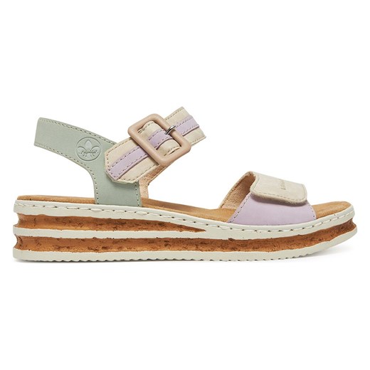 Sandały Rieker 62900-90 ze sklepu ccc.eu w kategorii Espadryle damskie - zdjęcie 180259542
