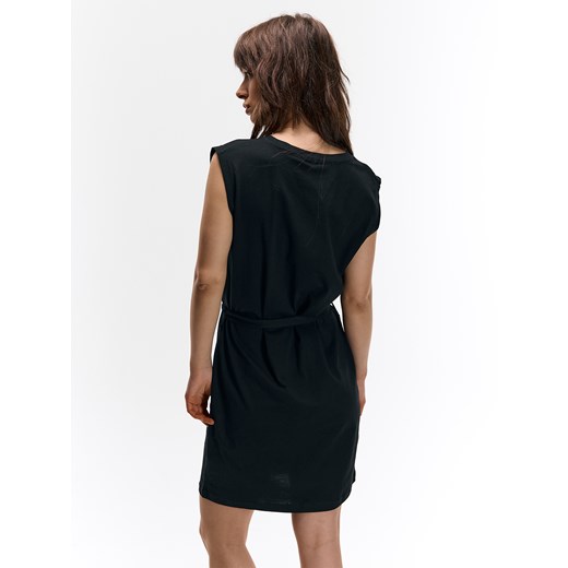 GATE Bawełniana sukienka z paskiem 34 Gate 36 wyprzedaż gateshop