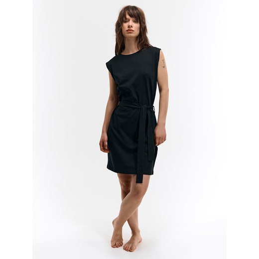 GATE Bawełniana sukienka z paskiem 34 Gate 34 okazyjna cena gateshop