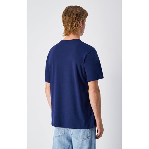 T-shirt męski Champion niebieski 