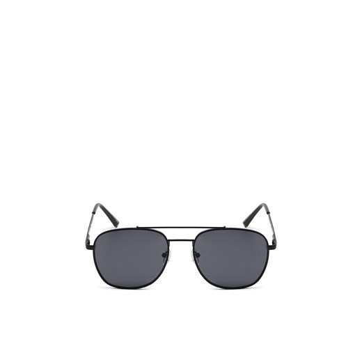 Cropp - Okulary przeciwsłoneczne typu aviator - czarny ze sklepu Cropp w kategorii Okulary przeciwsłoneczne męskie - zdjęcie 180261870