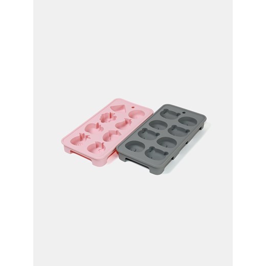 Sinsay - Forma na czekoladki w kształcie głowy misia i owoców 2 pack - Sinsay One Size Sinsay