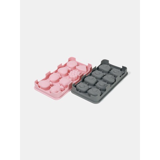 Sinsay - Forma na czekoladki w kształcie głowy misia i owoców 2 pack - Sinsay One Size Sinsay