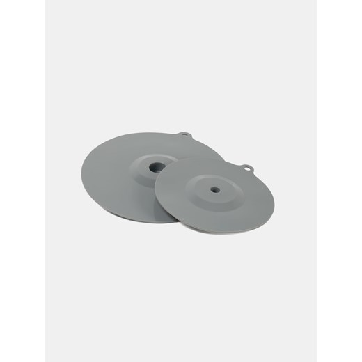 Sinsay - Pokrywki silikonowe 2 pack - szary Sinsay One Size Sinsay