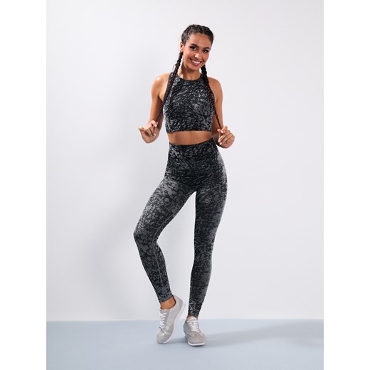 Sinsay - Legginsy sportowe - szary Sinsay M/L Sinsay