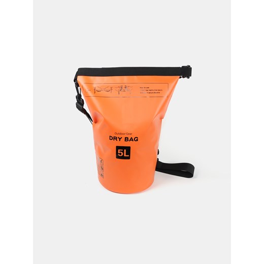 Sinsay - Wodoodporna torba 5L - pomarańczowy Sinsay One Size Sinsay