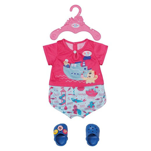 Baby Born Ubranko &quot;BABY born Bath Pyjamas &amp; Clogs&quot; dla lalek - 2+ ze sklepu Limango Polska w kategorii Zabawki - zdjęcie 180267894