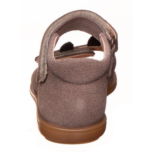 Brązowe sandały dziecięce Kmins skórzane 