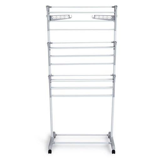 Lifa Living Suszarka w kolorze biało-szarym na pranie - 126 x 160 x 57 cm Lifa Living onesize okazja Limango Polska