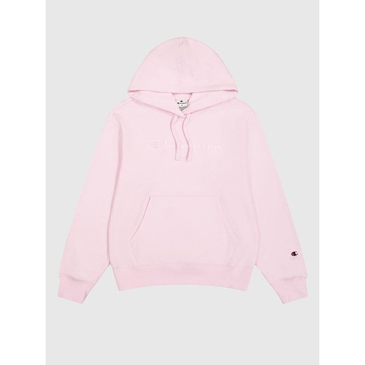 Bluza damska Champion jesienna różowa w sportowym stylu 
