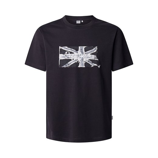 T-shirt męski Pepe Jeans z krótkimi rękawami bawełniany młodzieżowy 