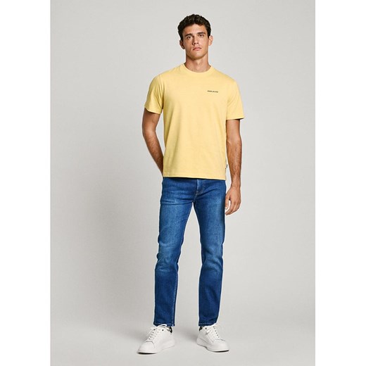 Pepe Jeans Koszulka &quot;Damian&quot; w kolorze żółtym ze sklepu Limango Polska w kategorii T-shirty męskie - zdjęcie 180270230