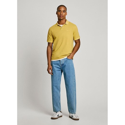 Pepe Jeans Koszulka polo w kolorze żółtym ze sklepu Limango Polska w kategorii T-shirty męskie - zdjęcie 180270240