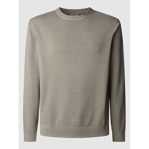 Pepe Jeans Sweter w kolorze szarobrązowym ze sklepu Limango Polska w kategorii Swetry męskie - zdjęcie 180270292