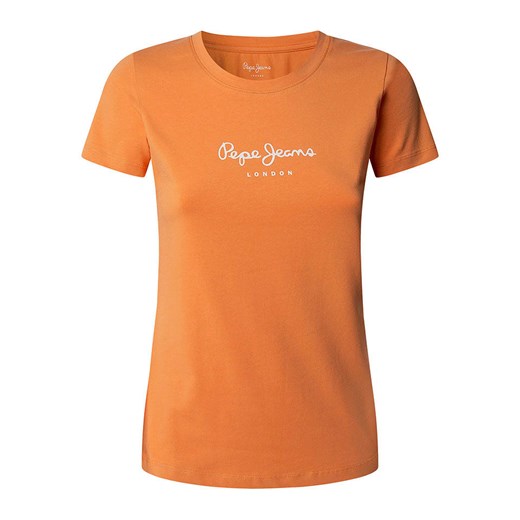 Pepe Jeans Koszulka &quot;New Virgina&quot; w kolorze pomarańczowym ze sklepu Limango Polska w kategorii Bluzki damskie - zdjęcie 180270390