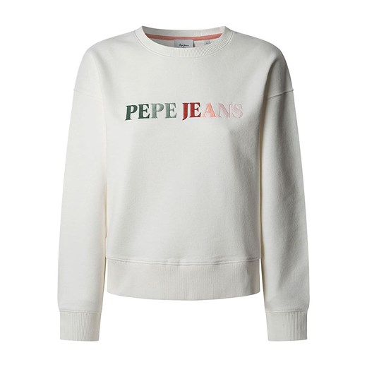 Pepe Jeans Bluza &quot;Regan&quot; w kolorze białym ze sklepu Limango Polska w kategorii Bluzy damskie - zdjęcie 180270442