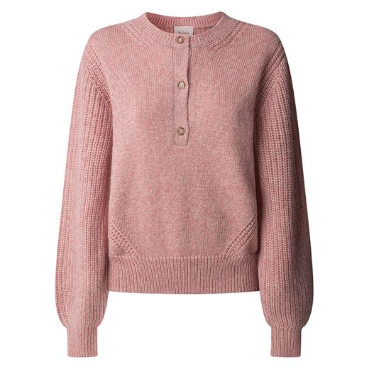 Pepe Jeans Sweter &quot;Nica&quot; w kolorze jasnoróżowym ze sklepu Limango Polska w kategorii Swetry damskie - zdjęcie 180270444