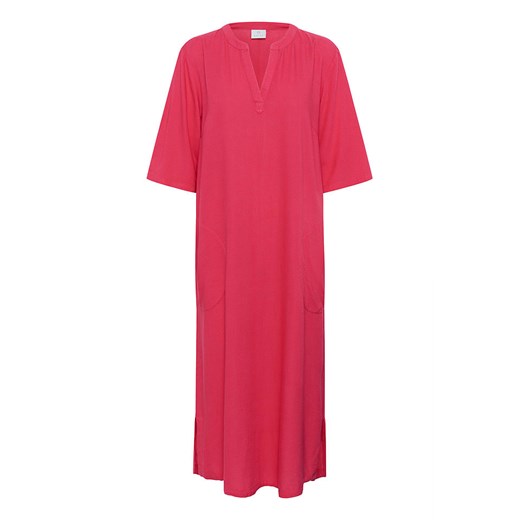 Sukienka różowa Kaffe casual midi 