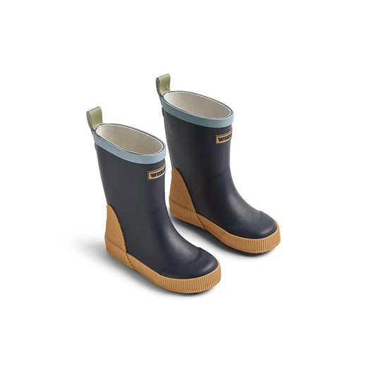 Wheat Kalosze &quot;Welly&quot; w kolorze granatowo-żółtym ze sklepu Limango Polska w kategorii Kalosze dziecięce - zdjęcie 180270962