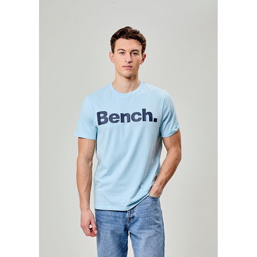 Bench Koszulka &quot;Leandro Spots&quot; w kolorze błękitnym ze sklepu Limango Polska w kategorii T-shirty męskie - zdjęcie 180271023