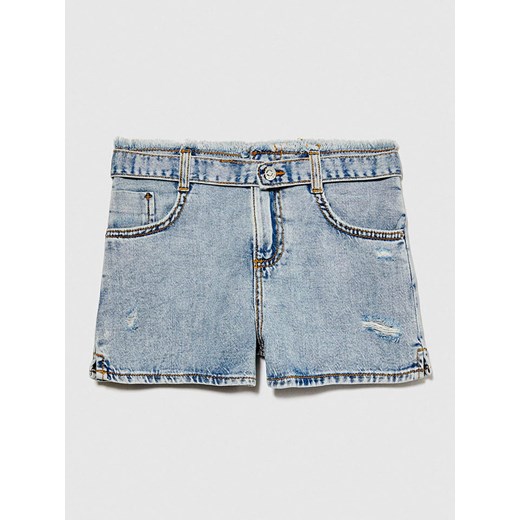 Sisley Szorty dżinsowe w kolorze niebieskim ze sklepu Limango Polska w kategorii Spodenki dziewczęce - zdjęcie 180271342