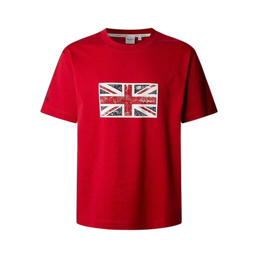 Pepe Jeans Koszulka &quot;Union&quot; w kolorze czerwonym ze sklepu Limango Polska w kategorii T-shirty męskie - zdjęcie 180273570
