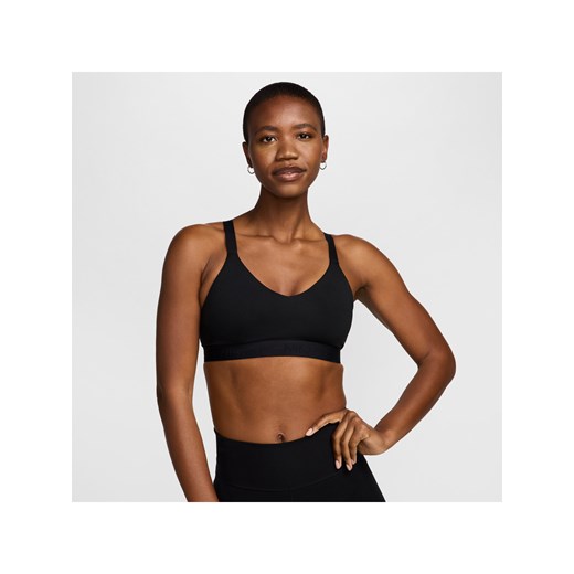 Damski regulowany stanik sportowy z wkładkami Nike Indy Medium Support - Czerń Nike 2XL Nike poland
