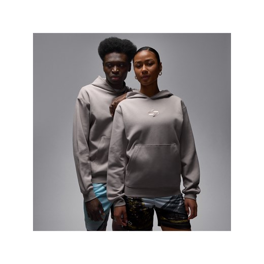 Męska dzianinowa bluza z kapturem Dri-FIT Luka - Szary Nike XXL Nike poland