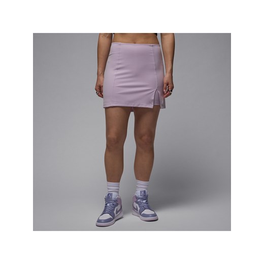 Damskie spódnico-spodenki z dzianiny Jordan - Fiolet ze sklepu Nike poland w kategorii Spódnice - zdjęcie 180274870