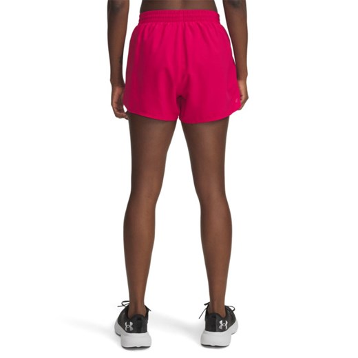 Damskie spodenki do biegania Under Armour UA Fly By 3\'\' Shorts - różowe Under Armour M Sportstylestory.com