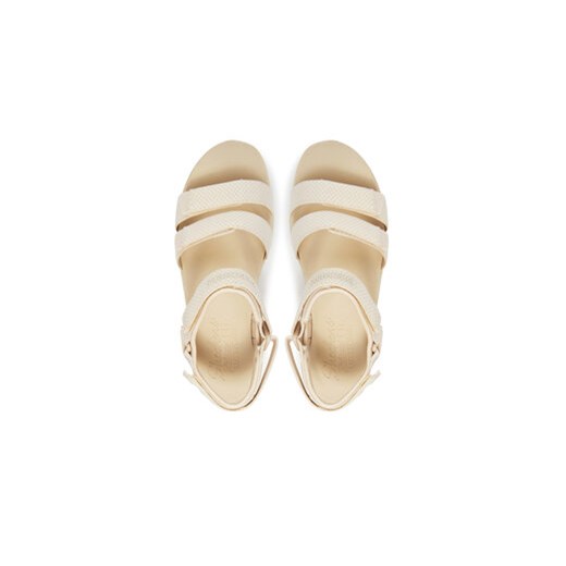 Skechers Sandały D'Lux Walker-Going-Out Vibes 119828/NAT Beżowy Skechers 41 MODIVO