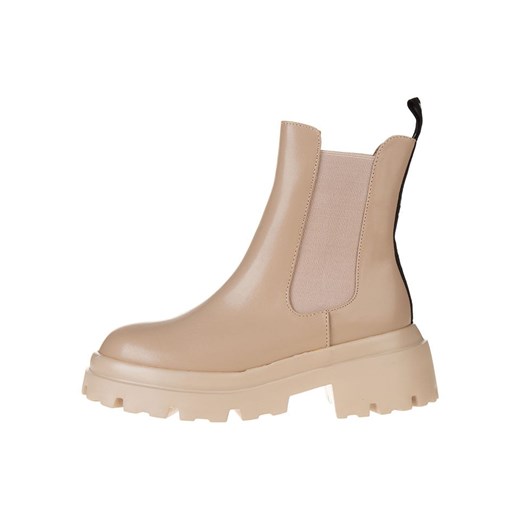 Pepe Jeans FOOTWEAR Sztyblety &quot;LOL&quot; w kolorze beżowym ze sklepu Limango Polska w kategorii Botki - zdjęcie 180277823