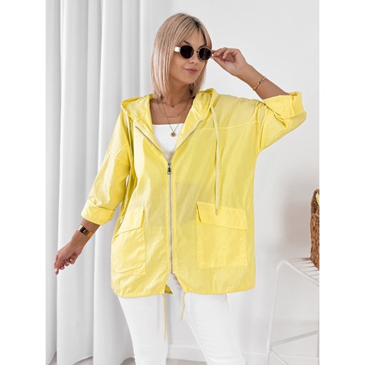 bluza jealla żółta one size ze sklepu UBRA w kategorii Bluzy damskie - zdjęcie 180278214
