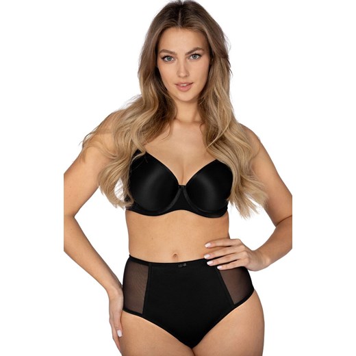 Mefemi figi damskie wysokie czarne Anna II DW57, Kolor czarny, Rozmiar XXL, Mefemi ze sklepu Intymna w kategorii Majtki damskie - zdjęcie 180278734