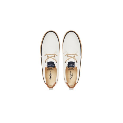 Pepe Jeans Espadryle PMS10332 Écru Pepe Jeans 45 MODIVO