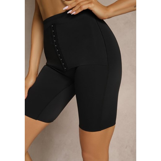Czarna Bielizna modelująca Majtki Typu Szorty High Waist Liradelle ze sklepu renee.pl w kategorii Bielizna wyszczuplająca - zdjęcie 180286114