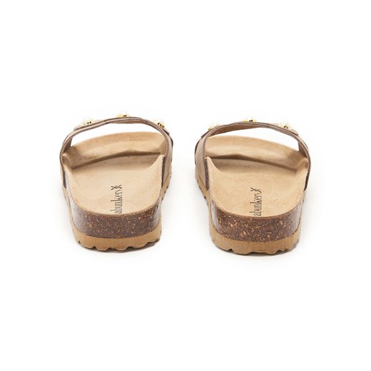 BABUNKERS Family Skórzane klapki w kolorze jasnobrązowym Babunkers Family 40 okazyjna cena Limango Polska