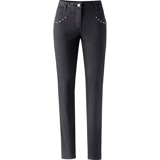 Heine Dżinsy - Slim fit - w kolorze czarnym Heine 36 wyprzedaż Limango Polska