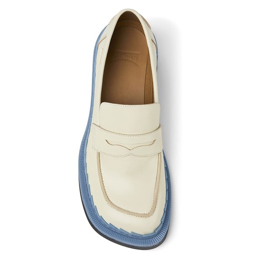 Camper Skórzane mokasyny w kolorze białym Camper 37 okazja Limango Polska