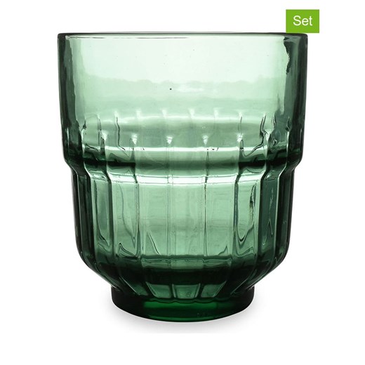 Salt and Pepper Szklanki (4 szt.) &quot;Tiffany&quot; w kolorze zielonym - 340 ml ze sklepu Limango Polska w kategorii Szklanki - zdjęcie 180288553