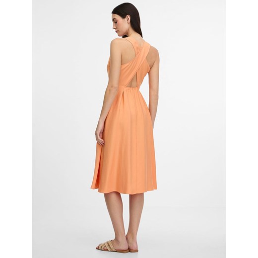 orsay Sukienka w kolorze brzoskwiniowym 38 wyprzedaż Limango Polska