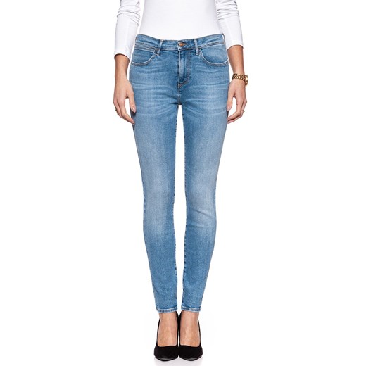 WRANGLER HIGH RISE SKINNY PEKIN SKY W27HFS17S 112128078 ze sklepu YouNeedit.pl w kategorii Jeansy damskie - zdjęcie 180289031