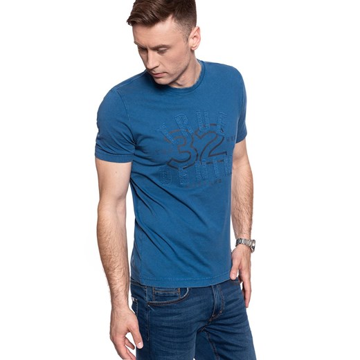 MĘSKI T-SHIRT MUSTANG Alex C Print 1009013 5235 ze sklepu YouNeedit.pl w kategorii T-shirty męskie - zdjęcie 180289182